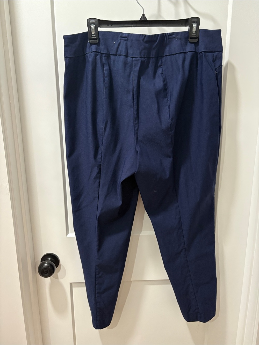 Cato Navy Stretch Tapered Dress Pants - Picture 2 of 2